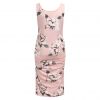 custom wholesale stylish summer womens sleeveless floral sleeping night maternity dress