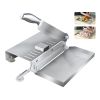 Manual boneless fresh poultry goose pork meat cutting machine