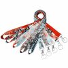 Custom promotional polyester lanyard with logo