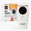 Flasher 2.0 by Nood, IPL Laser Hair Removal Device for Men and Women, Pain-free and Permanent Results, Safe for Whole Body Treatment   PERMANENT RESULTS FOR MEN AND WOMEN: Stop shaving and say goodbye to unwanted hair for good. The Flasher 2.0 delivers th