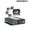 Double SD cards 1080P 4 Channel Mobile DVR Cameras Security System