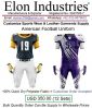 ELON Industries Special Offer for Custom American Football Sports Team Uniform Set