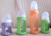 BPA/Latex free Natural Glass Baby Feeding Bottle