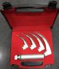 Macintosh Laryngoscope Set of 4 Blade with Medium Battery Handle