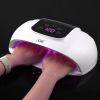 Led Nail Lamp 216W Two Hand Nail Fast Dryer UV Led Nail Lamp for Salon Manicure