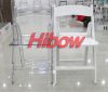Sell resin folding chair, plastic folding chair, resin wedding folding