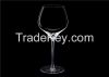 High quality handmade crystal red wine glass