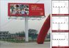 outdoor advertising column billboard