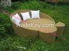 Garden Deluxe Rattan Brown & Cream And Black & Pale Grey Available