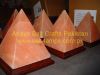 Himalayan Pyramid Salt Lamps/Himalayan Crafted Pink Salt Lamps/Crystal Salt Lamps/Ionic Salt Lamps/Crafted Flower Salt Lamps