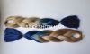 2015 popular ombre jumbo braid hair extension three tone color braiding hair