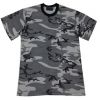 Mens short sleeve camouflage t shirt