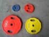 COLORED RUBBER WEIGHT PLATE