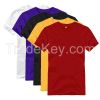 New Mens T-Shirt Basic Plain Blank crew O neckline man Tees shirt