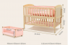 wholesale wooden baby Cribs