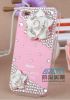 CPC-009 3D Bling Crystal Bow Rhinestone Case Cover For iPhone 4s