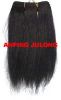 horse tail hair is used for wig, horse hair weave