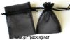 sale wedding black organza gift packaging pouch