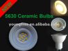 GU10 SMD5630 Ceramic LED light bulb 5watt