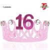 16 Princess Celebrate Candy Pink Rock Suger Tiara Crown