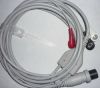 Sell One Piece ECG Cable with 3 Leads