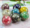 Sell small gemstone globe beads