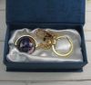 Sell Gemstone Globe Key Chains / Key Rings /Key holders