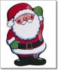 Sell Father Christmas Shaped Melamine Dinner plate-Food safe