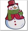 Sell Snow Man Shaped Melamine Dinner plate-Food safe, Customized deca