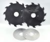 Adjustable scroing saw blade