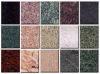 sand stone , granite, lime stone , slate stone, marble