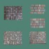 Cobble stone, cubic stone, paving stone, porphyry, netstone