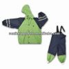 children pu rainwear with oeko-tex 100