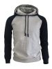 Grey & Navy Men's Pullover Hoodies.