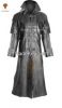 LionStar Steampunk Gothic Long Leather Coat