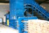 fully automatic horizontal waste paper baling machine, baling