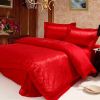 Sell Hometextile Style---Blooming Rose Red