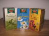Organic Chai, mint tea in tea bags.