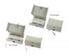 10 Pairs Metal indoor distribution box, 10 Pair key locking LSA DP Box