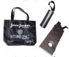 Sell nylon folded bag with pouch promotional