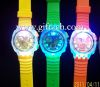 Sell  Color flash Shiny light up Silicone Watch