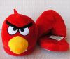 Angry Birds Soft Plush Stuffed Winter Slippers Red New