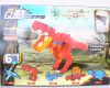 3D Jigsaw Blocks similar Lego Tyrannosaur Dinosaur Transformer Puzzles