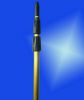 Golden color aluminum telescoping pole for paint roller/cleaning