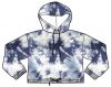 Ladies hoodies sweatshirt, tie die, fashion clothing