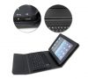 Leather Cover For Ipad2 - With Bluetooth Keyboard - Black