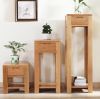 Modern Oak Plant Stand