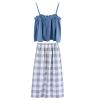 Wholesale 92287 Women Leisuire Sweetie Suits, Small Clear Fresh Air+ light blue Vest