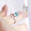 Wholesale Sterling Pure Silver Jewelry, S 925 Silver Rings, Magic Mermaid Bubble Rings