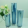 Empty Round Acrylic bottles with vacuum pump